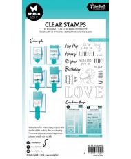 SL Clear stamp Waterfall effect Essentials