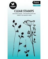 CNSL Clear Stamp Weeds Essentials 62x93x3mm 4