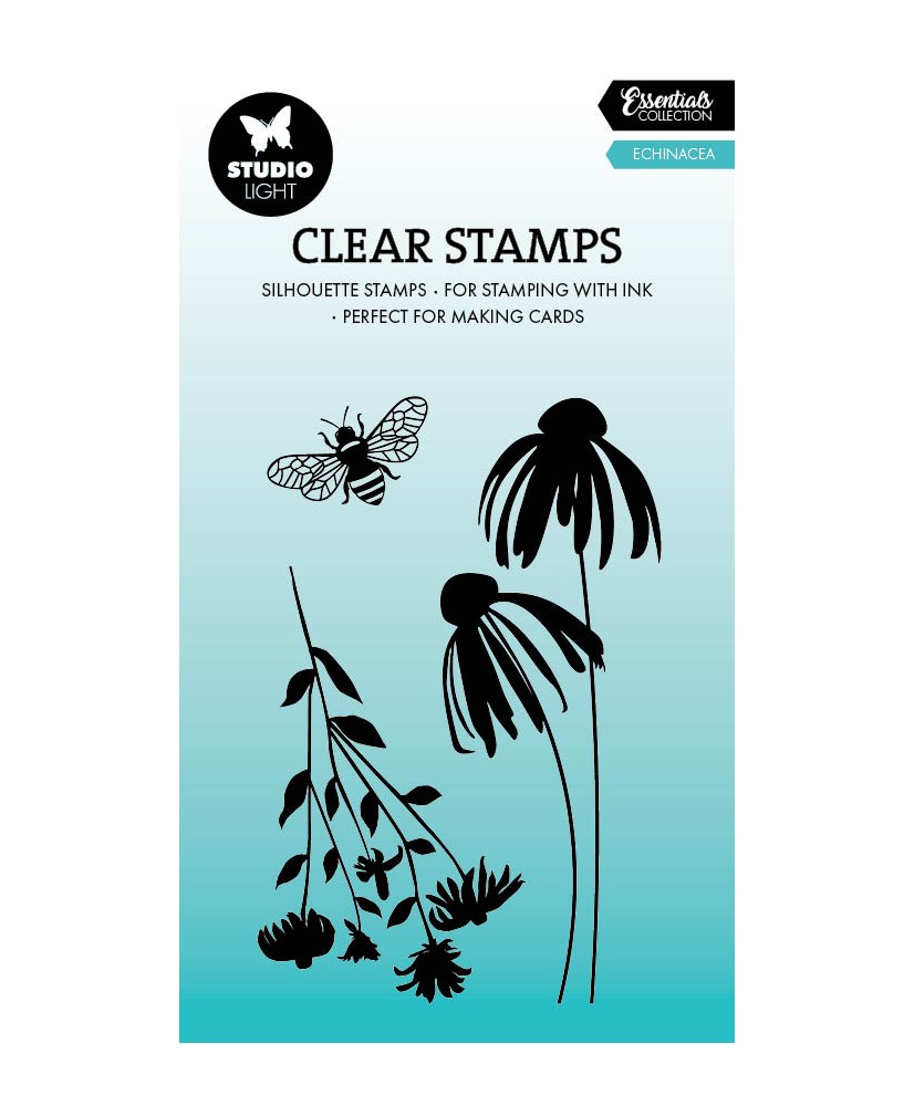 Clear Stamp Echinacea Essentials