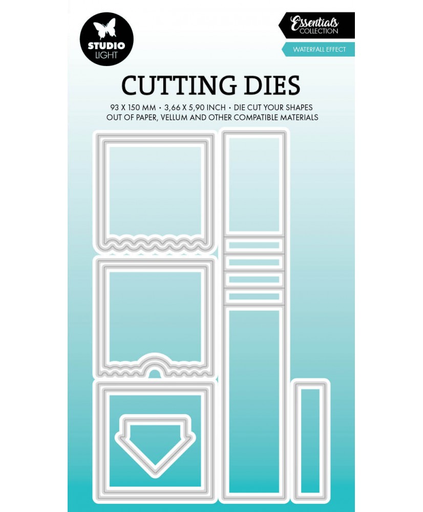 Cutting dies Waterfall effect Essentials