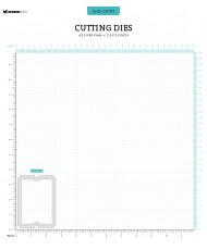 Cutting Die ATC Ticket Essentials 63.5 x 88.9mm
