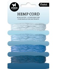 SL Hemp Cord Shades of blue