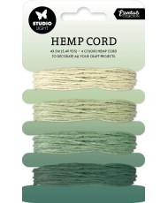 SL Hemp Cord Shades of green