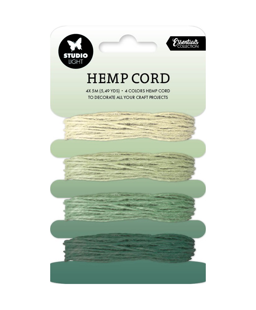 SL Hemp Cord Shades of green Consumables