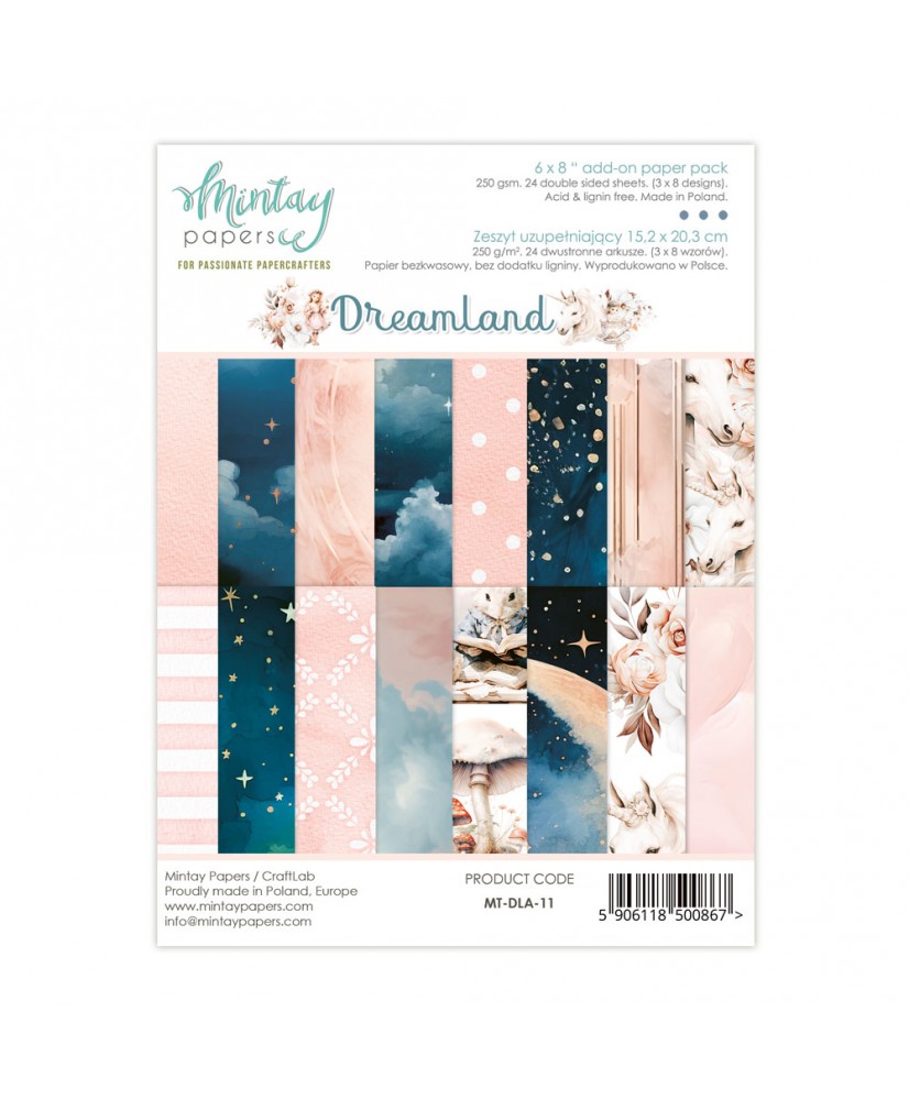 6 x 8 Add-On Paper Pad - Dreamland