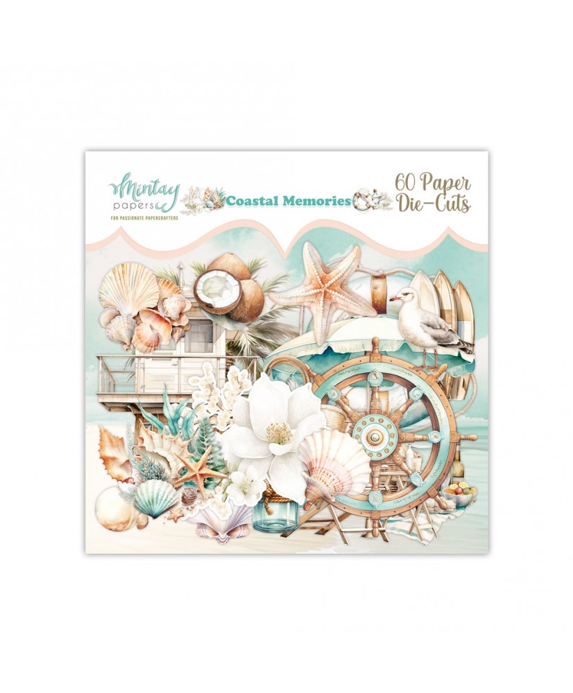 Paper Die-Cuts - Coastal Memories 60pcs