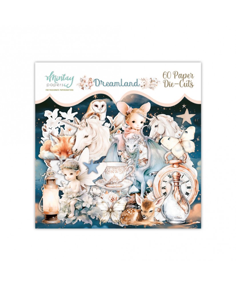 Paper Die-Cuts - Dreamland, 60pcs