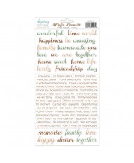 6 x 12 Paper Stickers -...